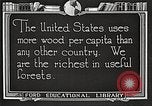 Standbild schwerfälligen im North Woods United States USA, 1922, aus Sekunde 61 historischem Filmmaterial Videoclip 65675063921