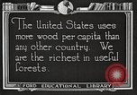 Standbild schwerfälligen im North Woods United States USA, 1922, aus Sekunde 62 historischem Filmmaterial Videoclip 65675063921