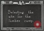 Image of workers fell trees United States USA, 1922, second 3 stock footage video 65675063922