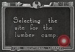 Image of workers fell trees United States USA, 1922, second 4 stock footage video 65675063922