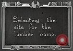 Image of workers fell trees United States USA, 1922, second 5 stock footage video 65675063922