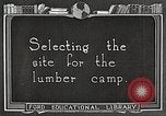 Image of workers fell trees United States USA, 1922, second 6 stock footage video 65675063922