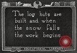 Image of workers fell trees United States USA, 1922, second 18 stock footage video 65675063922