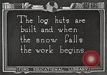 Image of workers fell trees United States USA, 1922, second 20 stock footage video 65675063922