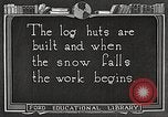 Image of workers fell trees United States USA, 1922, second 21 stock footage video 65675063922