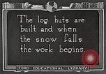 Image of workers fell trees United States USA, 1922, second 22 stock footage video 65675063922