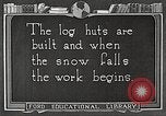 Image of workers fell trees United States USA, 1922, second 23 stock footage video 65675063922