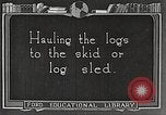 Image of lumber industry United States USA, 1922, second 3 stock footage video 65675063923