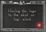 Image of lumber industry United States USA, 1922, second 4 stock footage video 65675063923