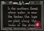 Image of lumber industry United States USA, 1922, second 3 stock footage video 65675063924
