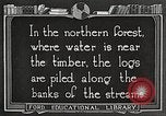 Image of lumber industry United States USA, 1922, second 4 stock footage video 65675063924