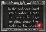 Image of lumber industry United States USA, 1922, second 6 stock footage video 65675063924