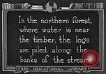 Image of lumber industry United States USA, 1922, second 7 stock footage video 65675063924