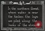 Image of lumber industry United States USA, 1922, second 9 stock footage video 65675063924