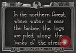 Image of lumber industry United States USA, 1922, second 10 stock footage video 65675063924