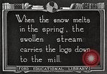 Image of lumber industry United States USA, 1922, second 30 stock footage video 65675063924