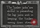 Image of lumber industry United States USA, 1922, second 51 stock footage video 65675063924