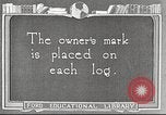 Image of lumber industry United States USA, 1922, second 1 stock footage video 65675063925