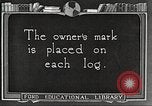 Image of lumber industry United States USA, 1922, second 3 stock footage video 65675063925