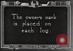 Image of lumber industry United States USA, 1922, second 8 stock footage video 65675063925