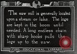 Image of lumber industry United States USA, 1922, second 47 stock footage video 65675063925
