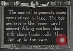 Image of lumber industry United States USA, 1922, second 48 stock footage video 65675063925