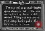 Image of lumber industry United States USA, 1922, second 49 stock footage video 65675063925