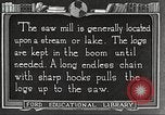 Image of lumber industry United States USA, 1922, second 52 stock footage video 65675063925