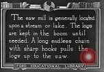 Image of lumber industry United States USA, 1922, second 55 stock footage video 65675063925
