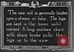 Image of lumber industry United States USA, 1922, second 57 stock footage video 65675063925