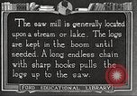 Image of lumber industry United States USA, 1922, second 62 stock footage video 65675063925