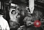 Image of workers in butchery United States USA, 1919, second 3 stock footage video 65675063928