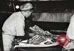 Image of workers in butchery United States USA, 1919, second 33 stock footage video 65675063928