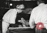 Image of workers in butchery United States USA, 1919, second 34 stock footage video 65675063928