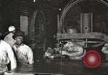 Image of workers in butchery United States USA, 1919, second 11 stock footage video 65675063930