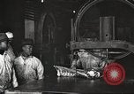Image of workers in butchery United States USA, 1919, second 12 stock footage video 65675063930