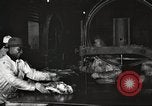 Image of workers in butchery United States USA, 1919, second 14 stock footage video 65675063930