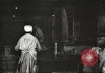 Image of workers in butchery United States USA, 1919, second 27 stock footage video 65675063930
