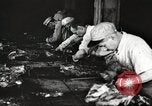Image of workers in butchery United States USA, 1919, second 40 stock footage video 65675063930