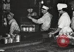 Image of workers in butchery United States USA, 1919, second 60 stock footage video 65675063930