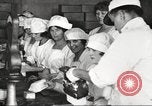 Image of workers in butchery United States USA, 1919, second 39 stock footage video 65675063931