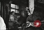 Image of workers in butchery United States USA, 1919, second 9 stock footage video 65675063932