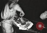 Image of workers in butchery United States USA, 1919, second 16 stock footage video 65675063932
