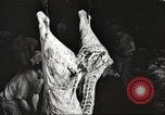 Image of workers in butchery United States USA, 1919, second 5 stock footage video 65675063935