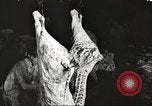 Image of workers in butchery United States USA, 1919, second 6 stock footage video 65675063935