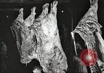 Image of workers in butchery United States USA, 1919, second 40 stock footage video 65675063935