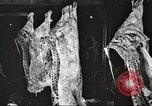 Image of workers in butchery United States USA, 1919, second 47 stock footage video 65675063935