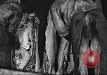 Image of workers in butchery United States USA, 1919, second 51 stock footage video 65675063935