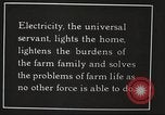 Image of use of electricity United States USA, 1919, second 31 stock footage video 65675063937