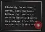 Image of use of electricity United States USA, 1919, second 33 stock footage video 65675063937